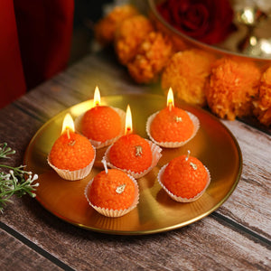 Laddu Candles Pack of 4