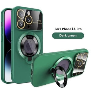 Dark Green iPhone 14 pro mobile cover