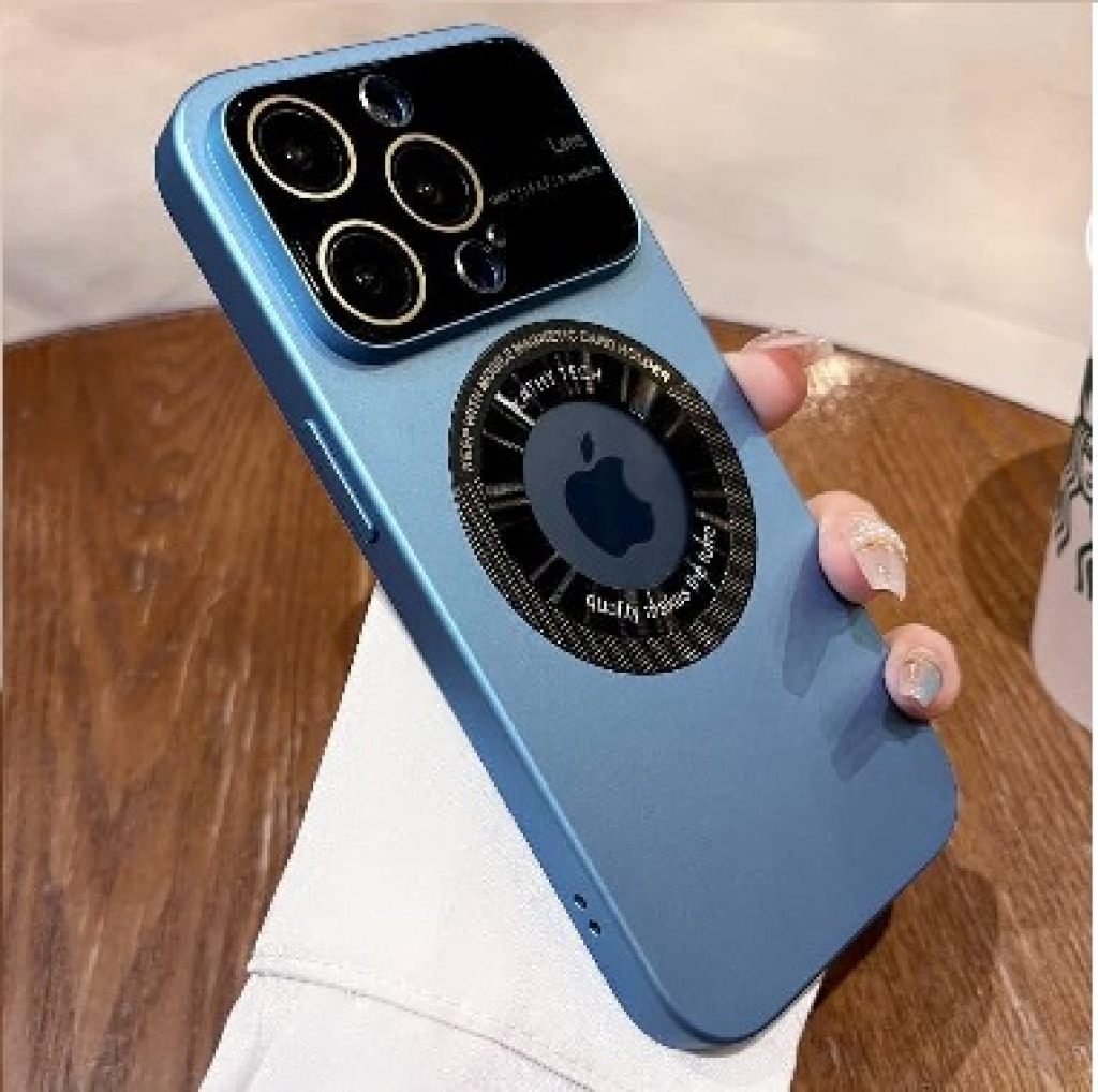 Sky Blue iPhone 14 Pro Mobile Cover