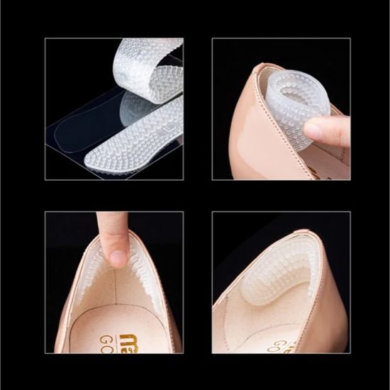 silicon heel liner grip 1 pair