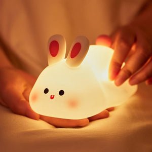 silicone rabbit lamp