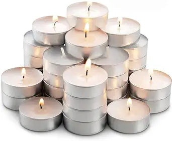 Pack of 50 tealight candles 5 gram each for Diwali decoration